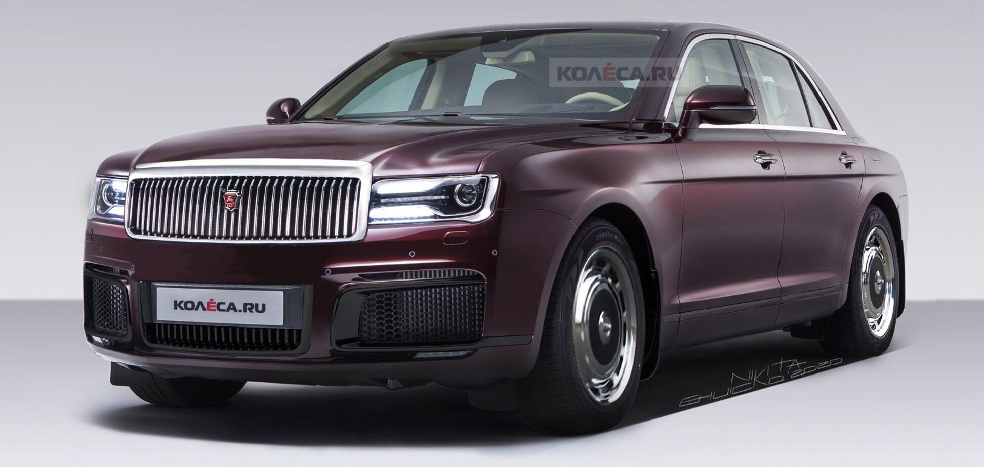 Новая Волга с двигателем от ГАЗели: в сети показали фото