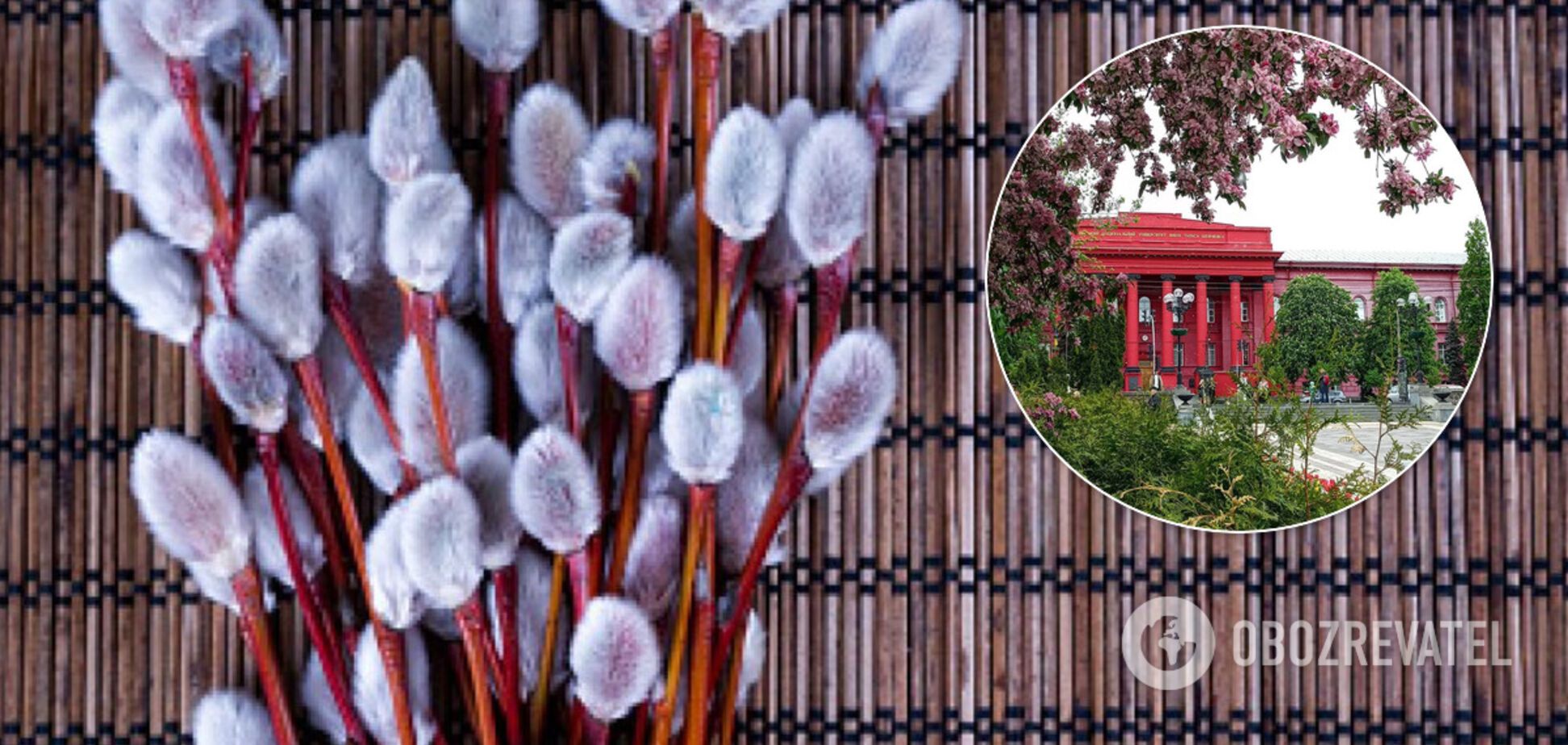 Погода в Киеве в Вербное воскресенье