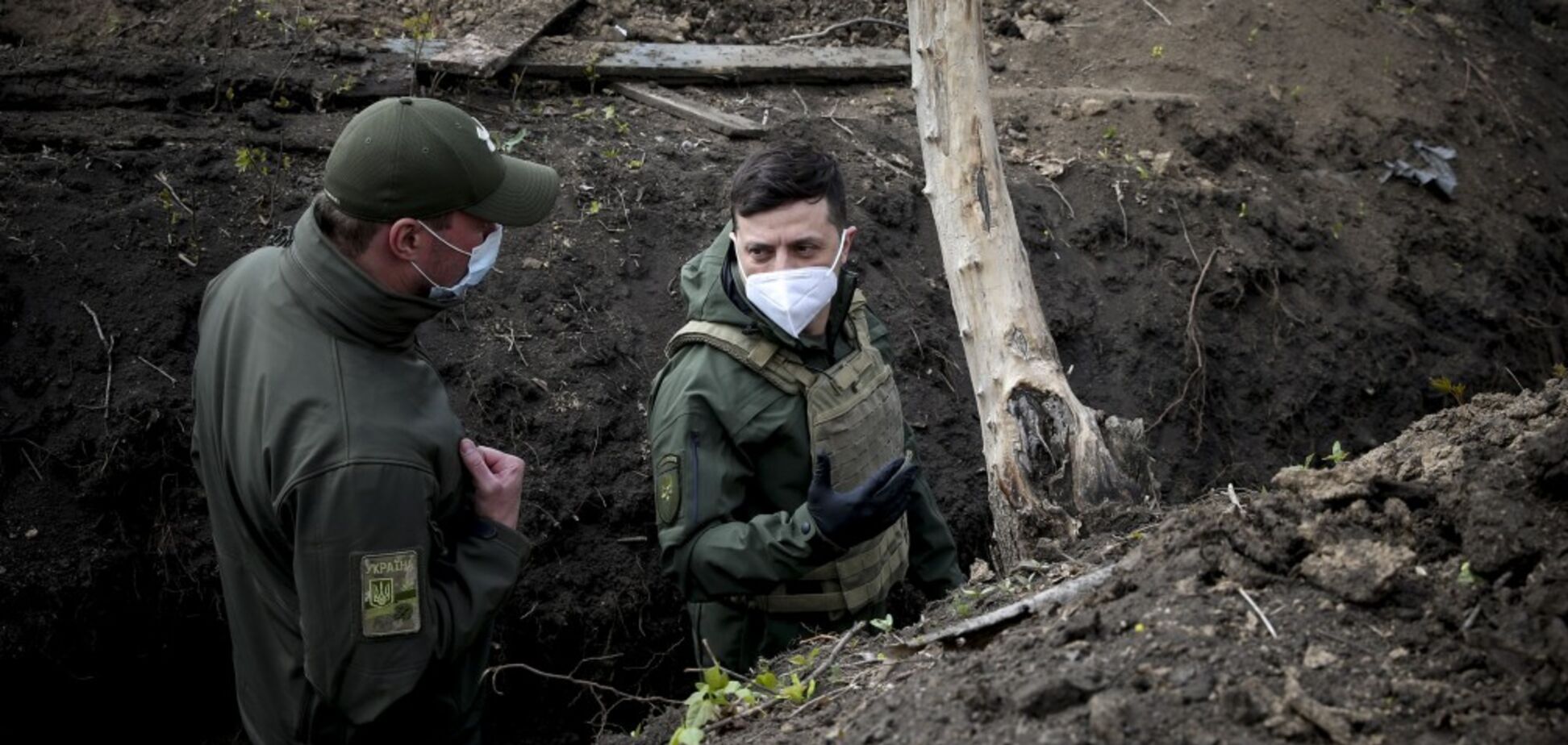 Зеленский на Донбассе