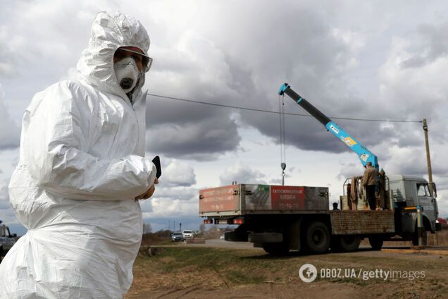 Россия уже загибается от эпидемии коронавируса