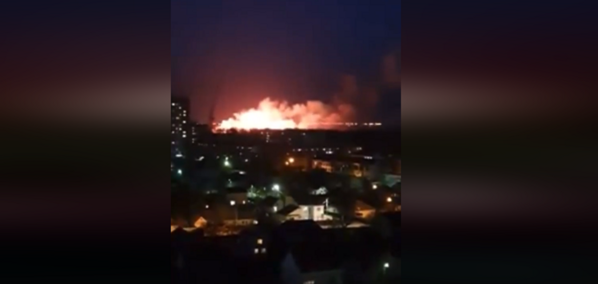 Пожар в Броварах