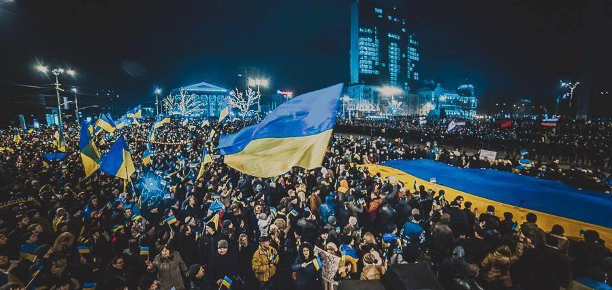 В сети вспомнили о митинге Донецка против оккупантов: видео