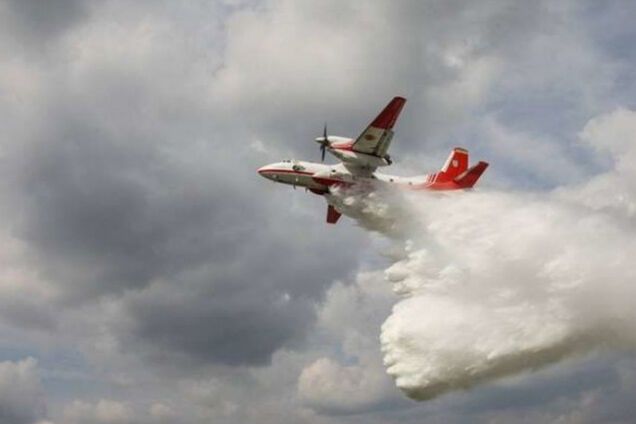 Пожар в Чернобыльской зоне