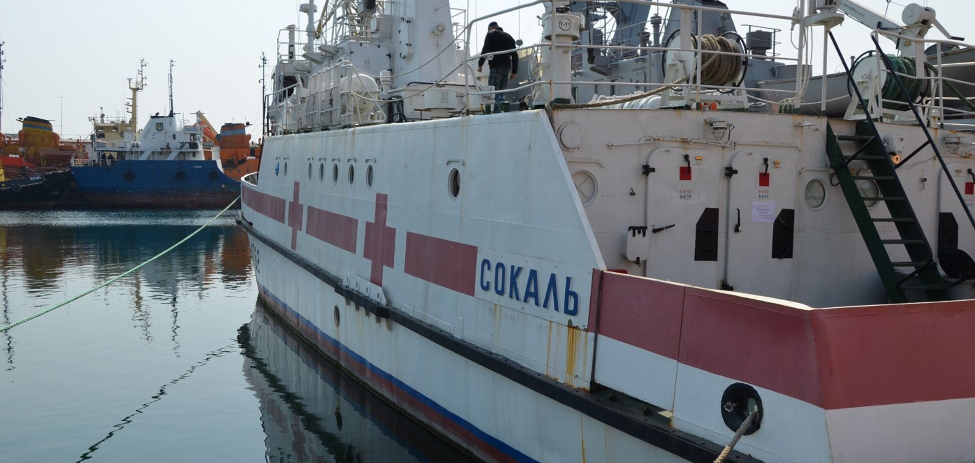 В Одесі 'коронавірусних' хворих лікуватимуть на судні ВМС України