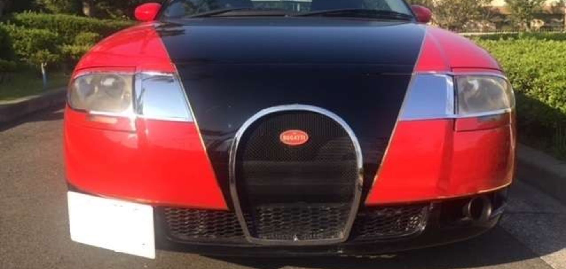 Як виглядає найдешевша підробка Bugatti Veyron