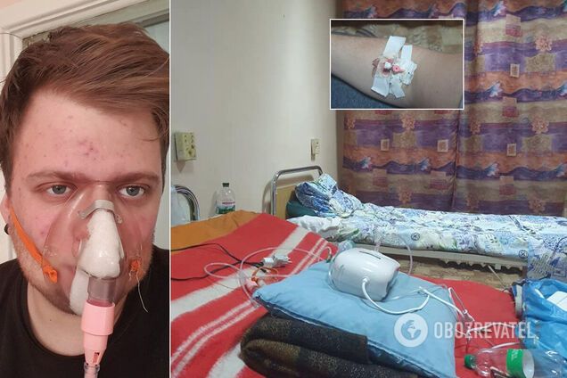 Підйом о 6:00, крапельниці та токсичні ліки. Історія 21-річного українця, який бореться з коронавірусом