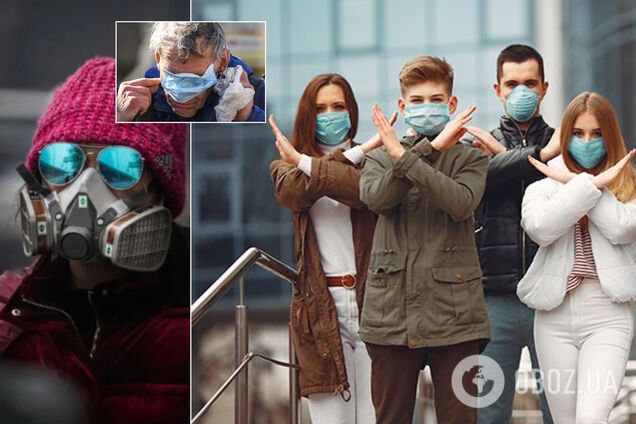 Де обов'язково носити маски: МОЗ дало нове роз'яснення