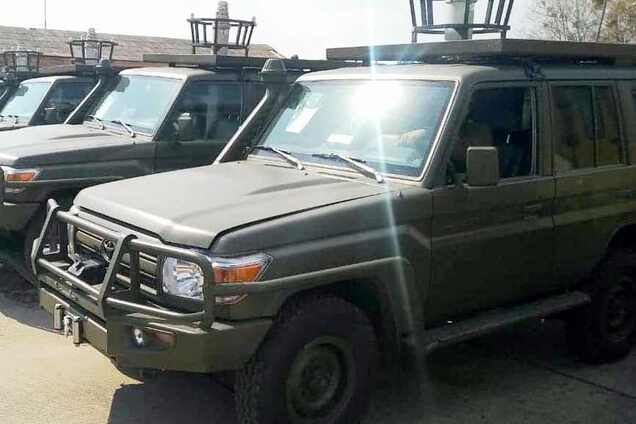 Украинская армия получила особые Toyota Land Cruiser