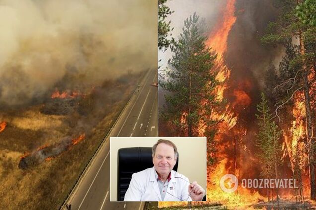 Пожары в Чернобыле: как защититься от радиации - советы врача