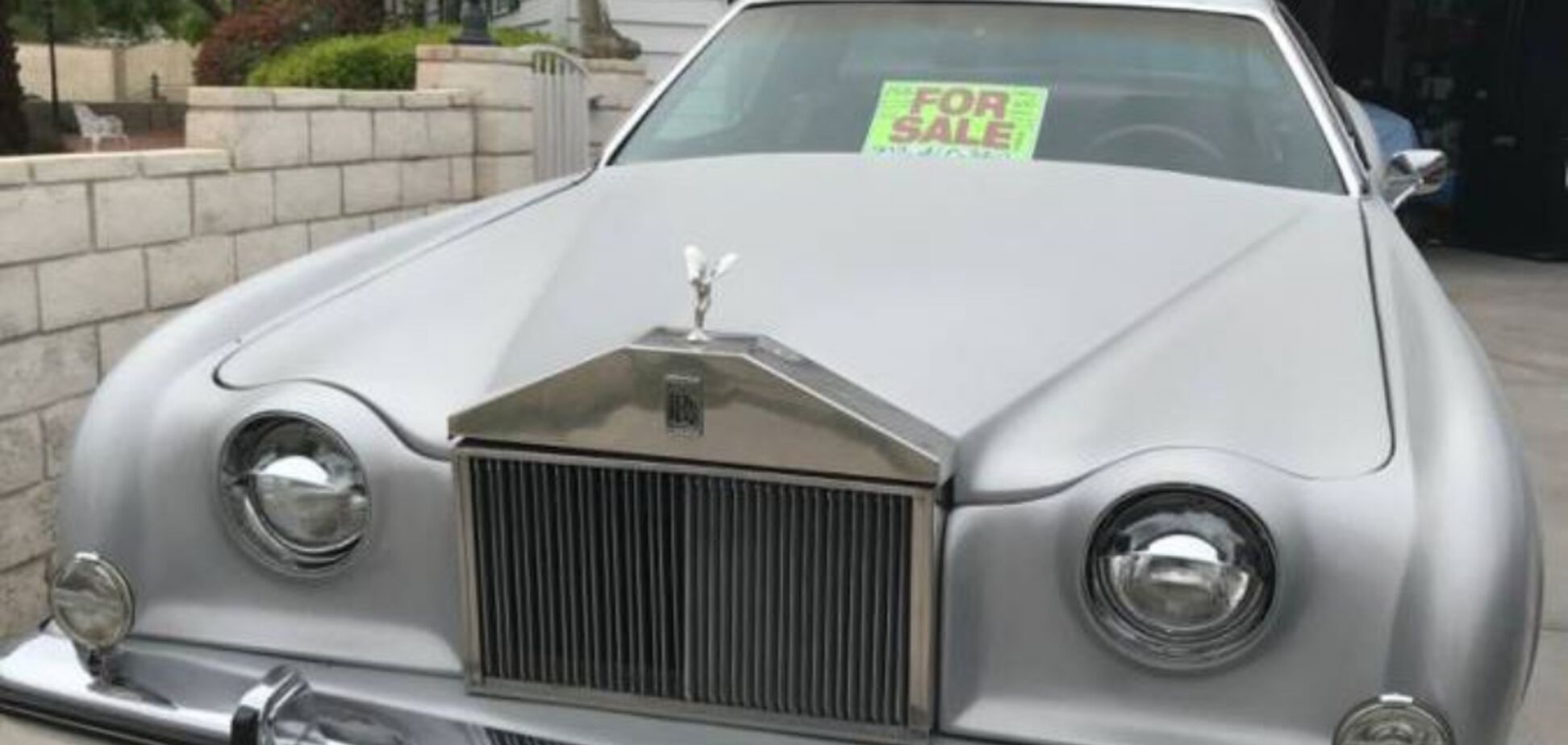 Chevrolet скрестили с Rolls-Royce: уникальный автомобиль ищет нового владельца