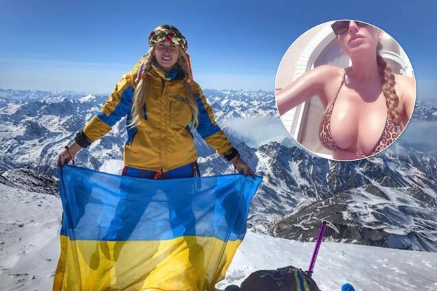 Украинская альпинистка Ирина Галай поразила сеть откровенным снимком