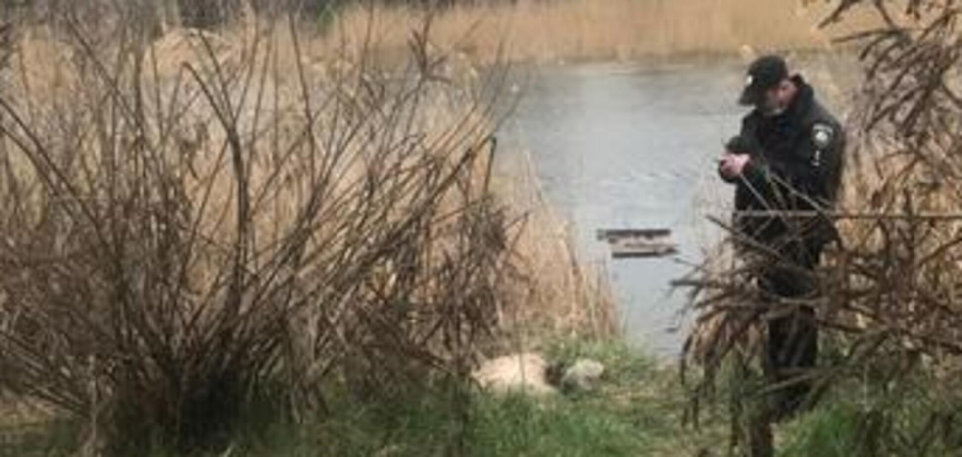 У Кривому Розі на березі річки знайшли труп у мішку. Фото 18+