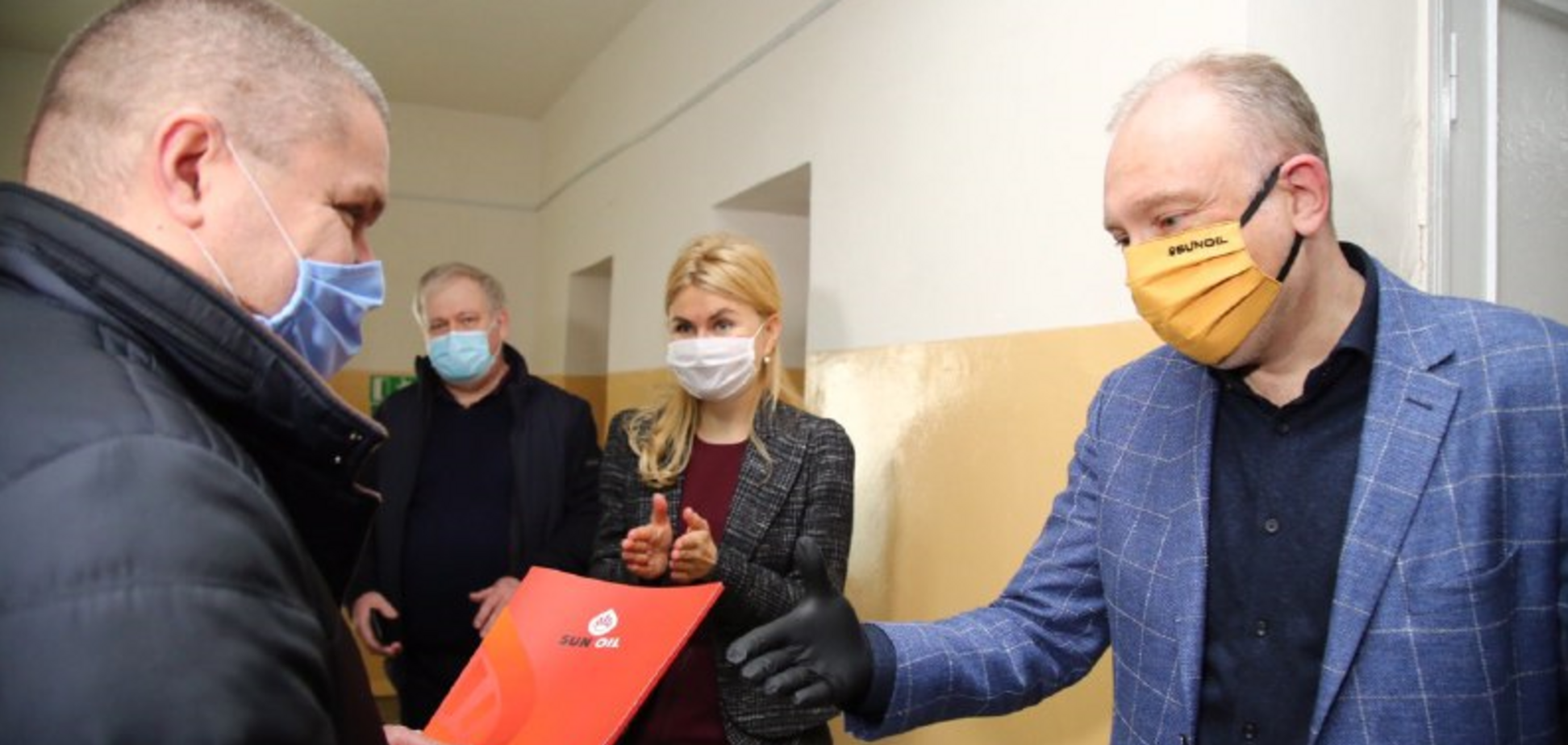 Sunoil передала 2 тонны топлива для Лозовской городской больницы
