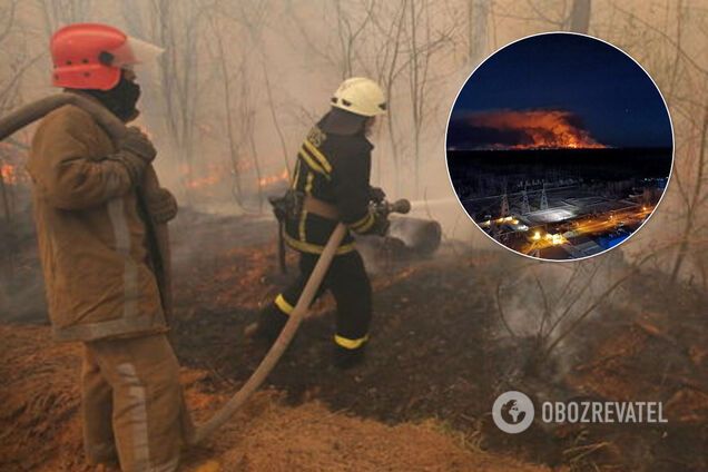 Пожар в Чернобыльской зоне: появились новые очаги тления