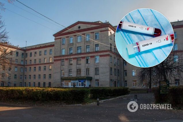 Вспышка COVID-19 в Медгородке Киева. Иллюстрация