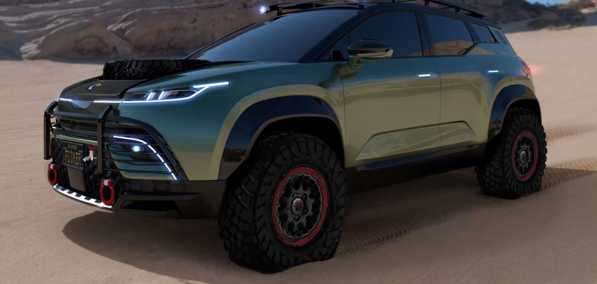 У Тесла такого нет: новый электрический внедорожник 'взорвет' рынок