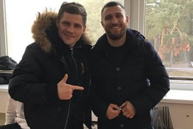 Денис Беринчик и Василий Ломаченко