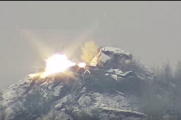 ВСУ уничтожили ПТРК террористов и стрелка: момент попал на видео
