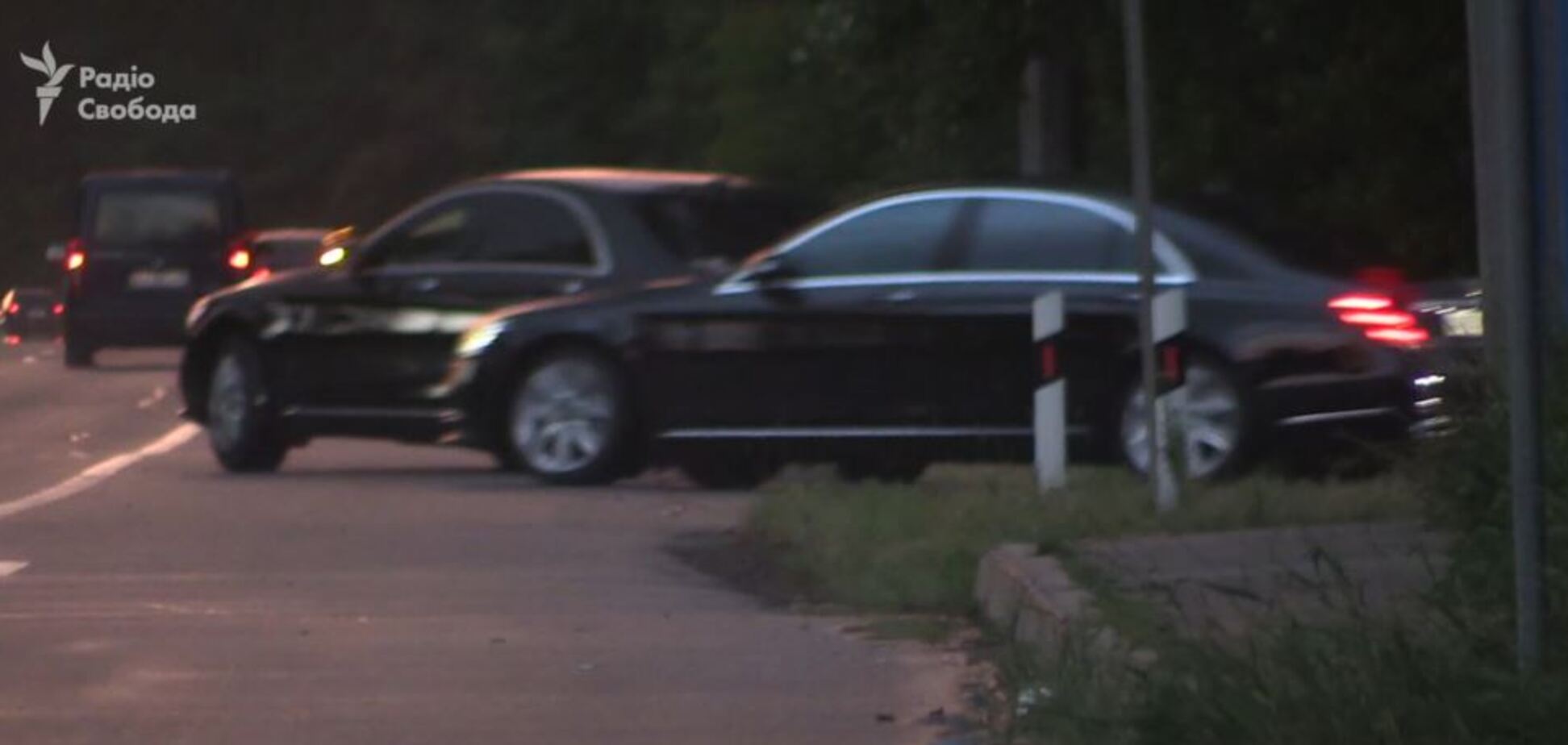 Кортеж президента Владимира Зеленского