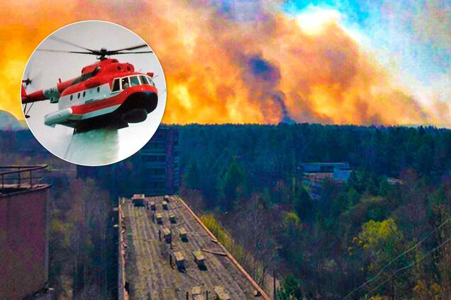 Скинули 240 тонн води: рятувальники розповіли про нову пожежу у Чорнобилі