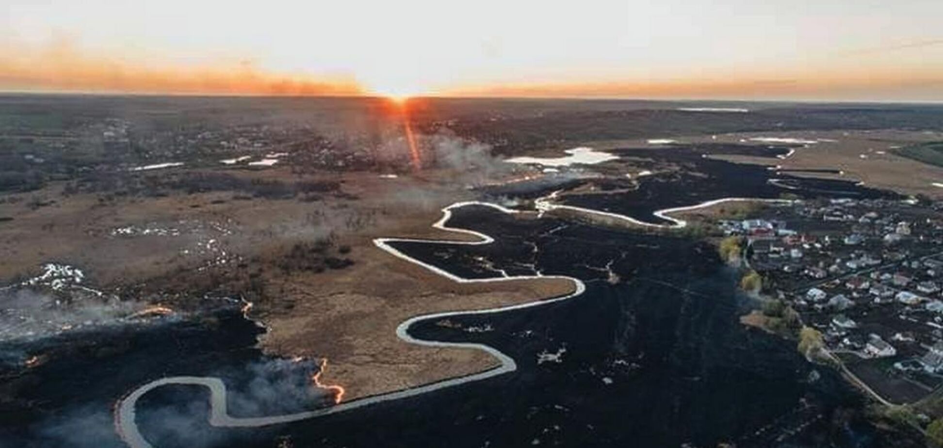 Пожежа в заказнику