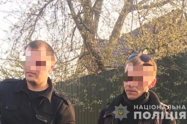 Поліція затримала двох винуватців пожеж на Київщині: фото