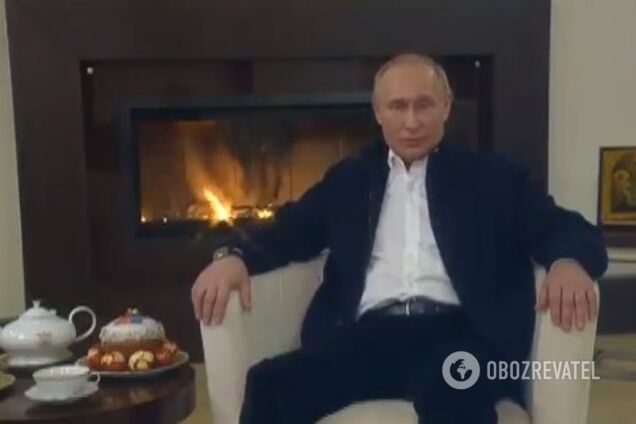 "Окатили из помойного ведра": Путин разозлил россиян поздравлением с Пасхой