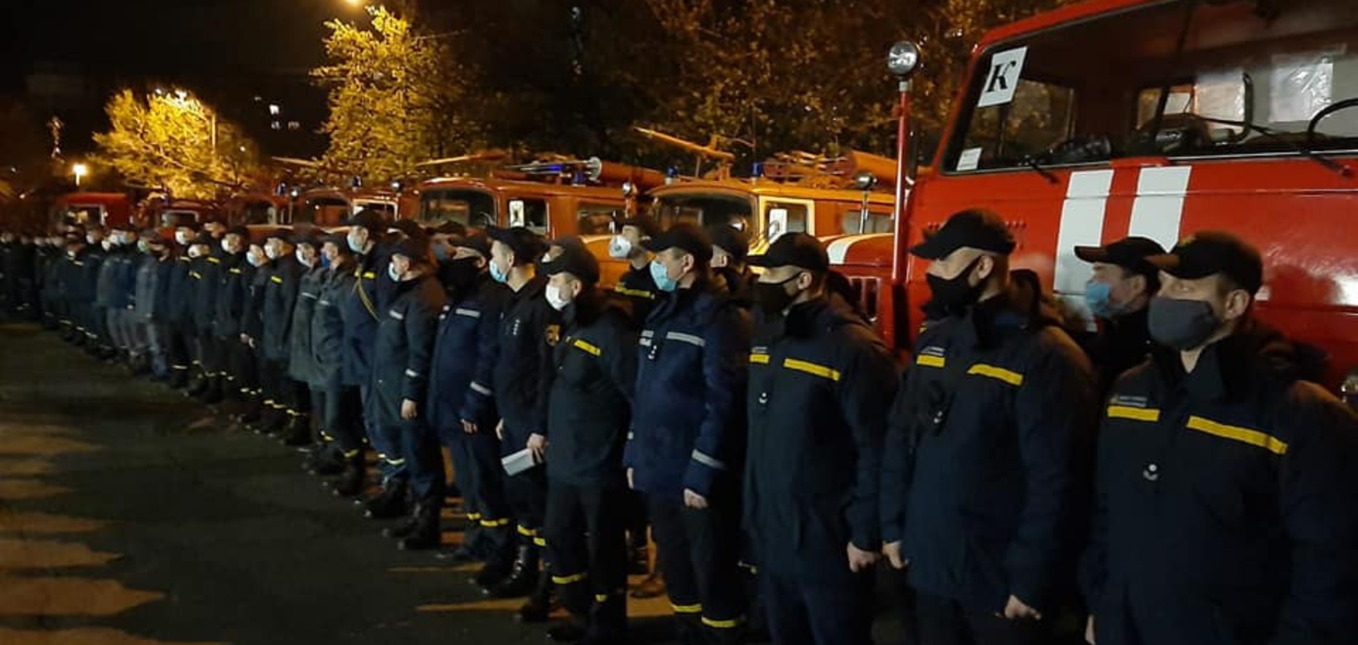 З Дніпра відправили велику групу пожежних в Чорнобильську зону