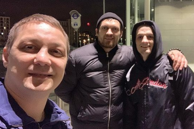 Антон Кадушин, Александр Усик и Глеб Бакши