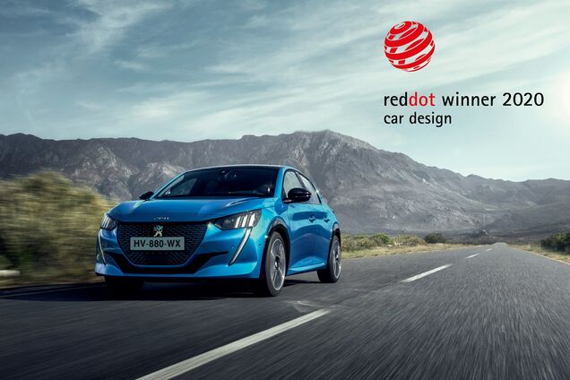 Новинки Peugeot получили награду Red Dot Design Award