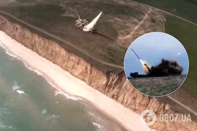 Випробування новітньої української ракети "Вільха-М" показали з висоти. Відео
