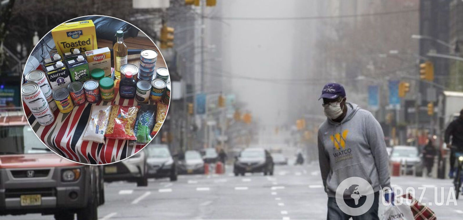 Жителям США из-за карантина бесплатно раздают продукты: в сети показали набор