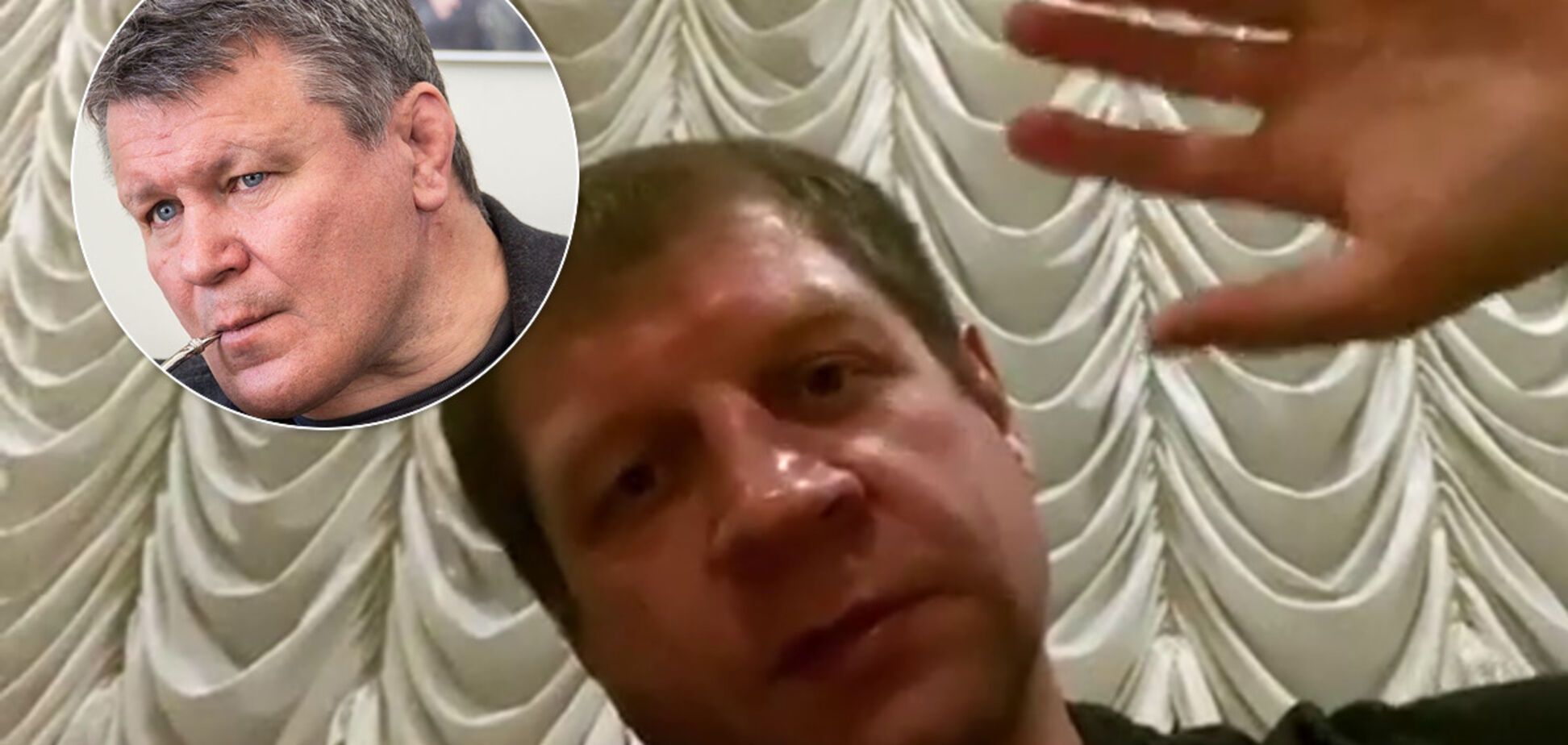 'Ты – проститутка': Емельяненко наехал на Тактарова из-за Кадырова