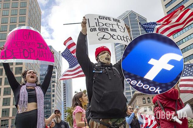 В Facebook пошли на радикальные меры из-за протестов против карантина