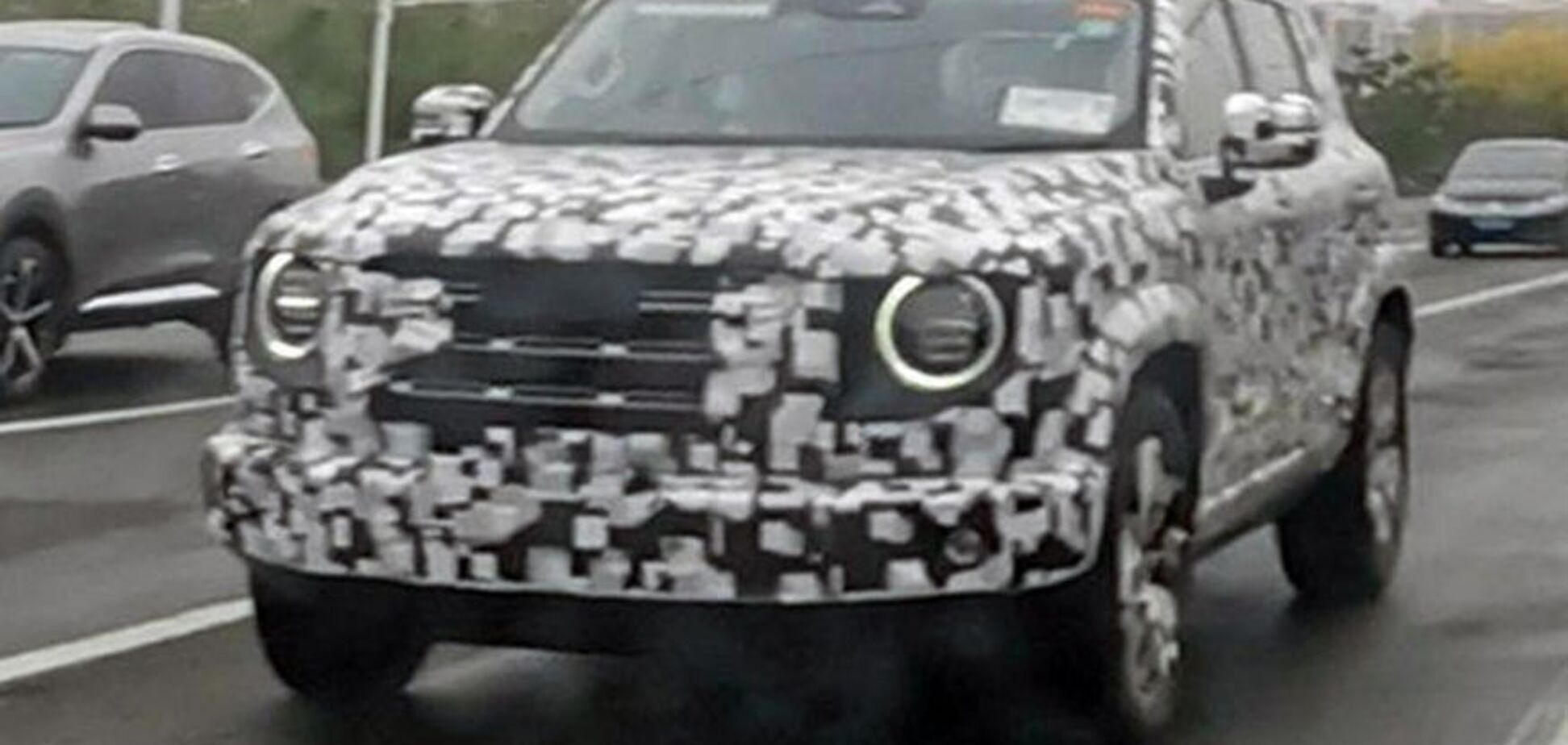 Не хуже Гелендвагена: новый внедорожник Great Wall увидели на улице