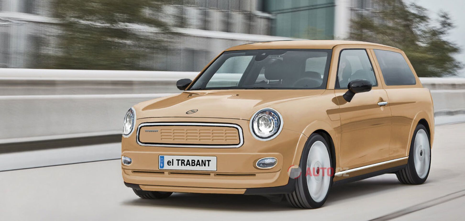 Знаменитый символ коммунизма превратили в электромобиль