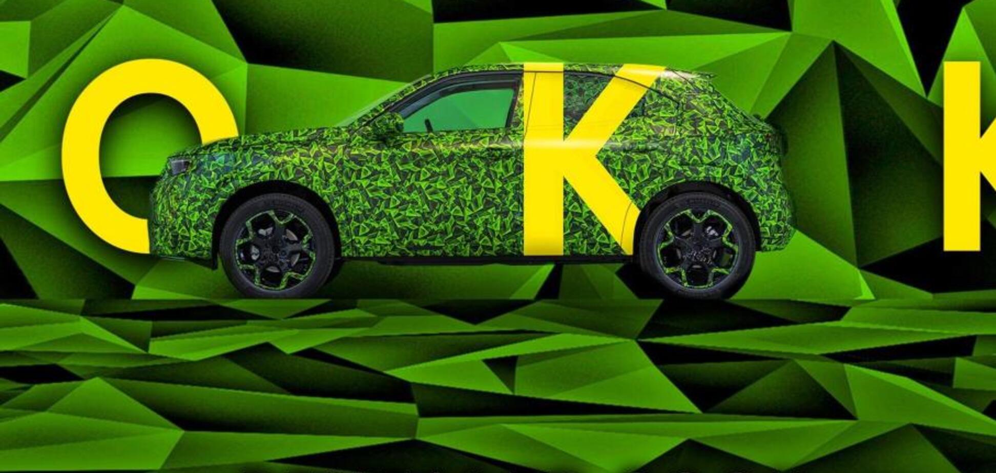 Електричний кросовер Opel Mokka: незабаром у продажу