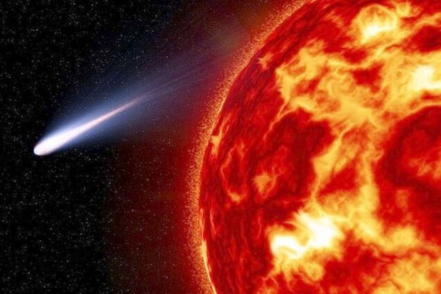 Опасная комета распалась на части вблизи Солнца: 'Хаббл' заснял яркий момент