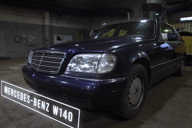 Старі Mercedes і BMW зіткнули один з одним. Відео