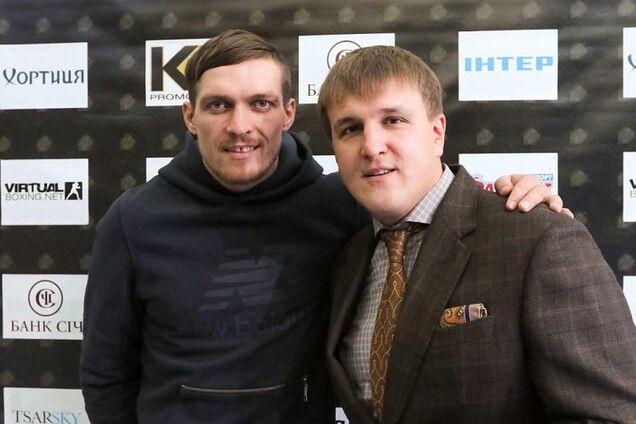 Александр Усик и Александр Красюк