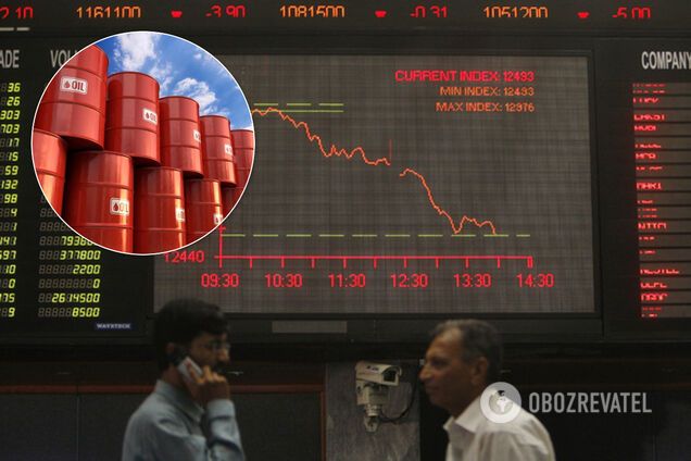 Обвал цін на нафту розорив спекулянтів на Московській біржі