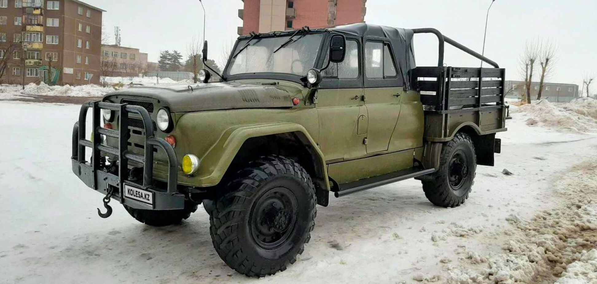 ГАЗ-66 с кузовом от УАЗ-469 продают за цену нового Toyota RAV4