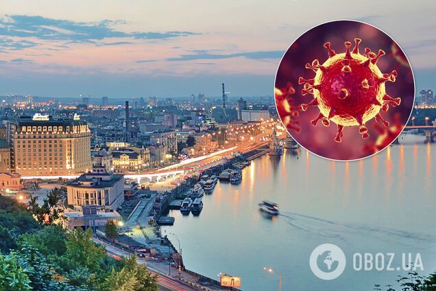 У Києві та області – понад 1500 випадків COVID-19. Ілюстрація