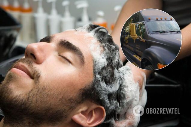 В Киеве парикмахерская на колесах хитро обошла запрет на карантине. Фотофакт