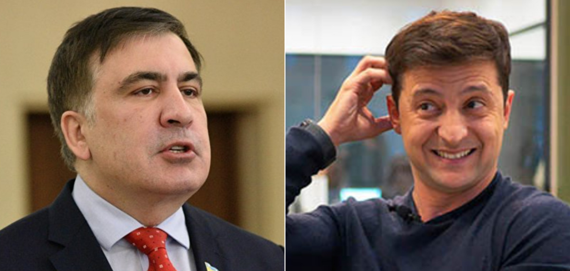 Коррупционер, мошенник и наркоман: как Зеленский высмеивал Саакашвили