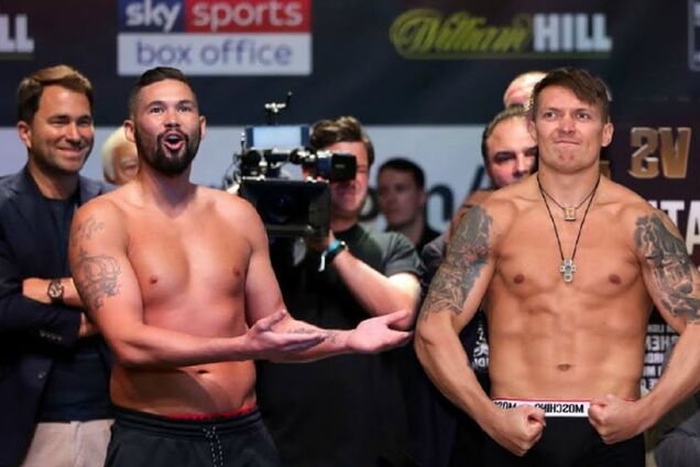 Тони Белью и Александр Усик