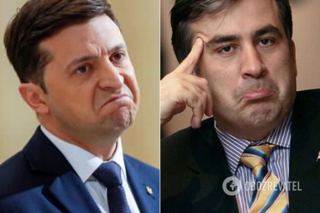Зеленский проигнорировал встречу Саакашвили со "Слугой народа": голосов за назначение нет