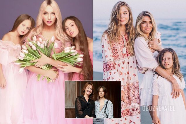 Как выглядят дочери Поляковой, Брежневой, Кравец и других украинских звезд: сходство поражает