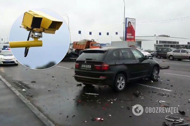В Киеве с 1 мая вводят автоматические штрафы для водителей: где установлены камеры