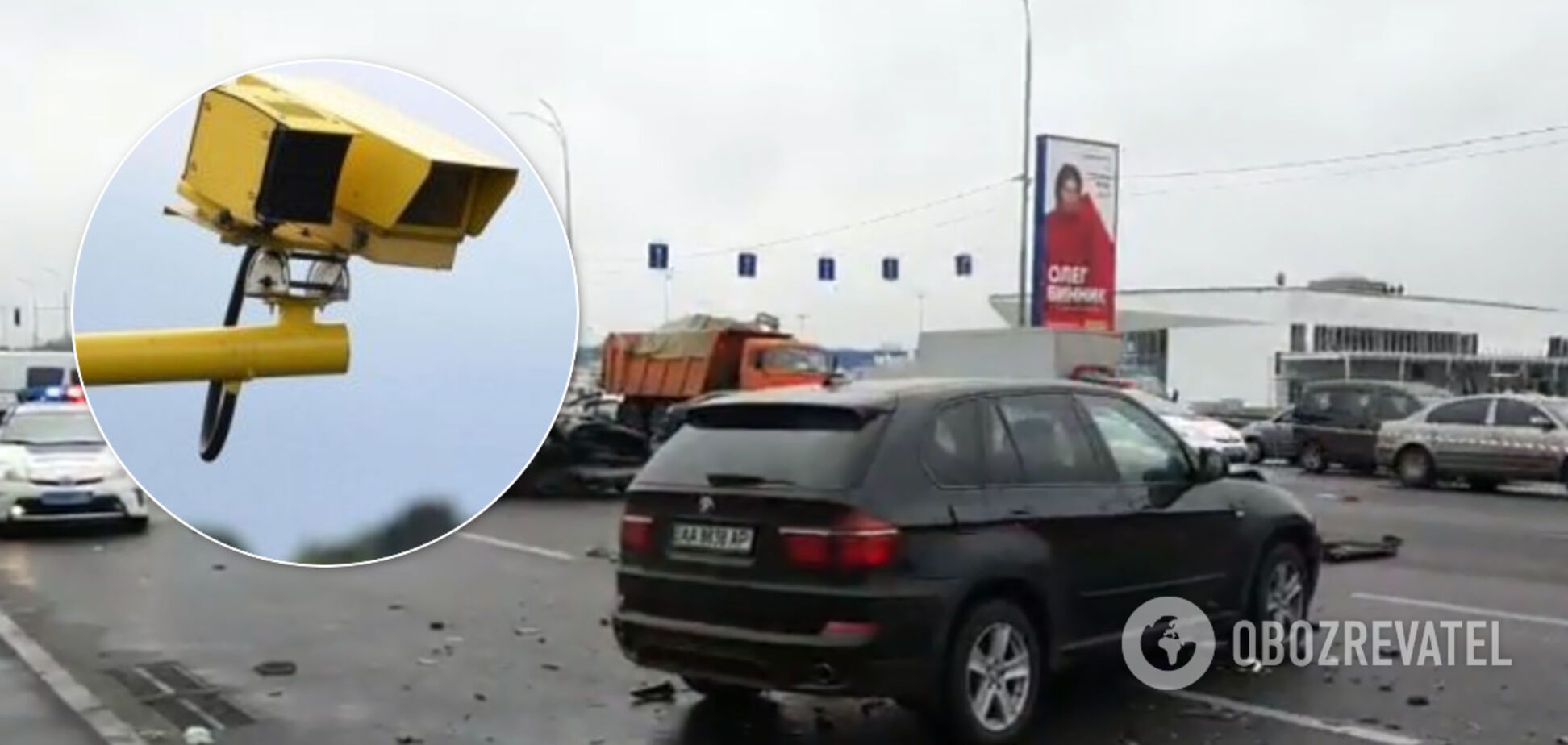 В Киеве с 1 мая вводят автоматические штрафы для водителей: где установлены камеры